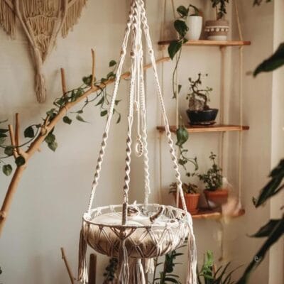 Macrame Cat Hammock