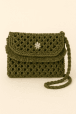 Fringe Flap Macrame Sling