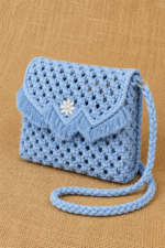 Scallop Fringe Flap Macrame Sling2